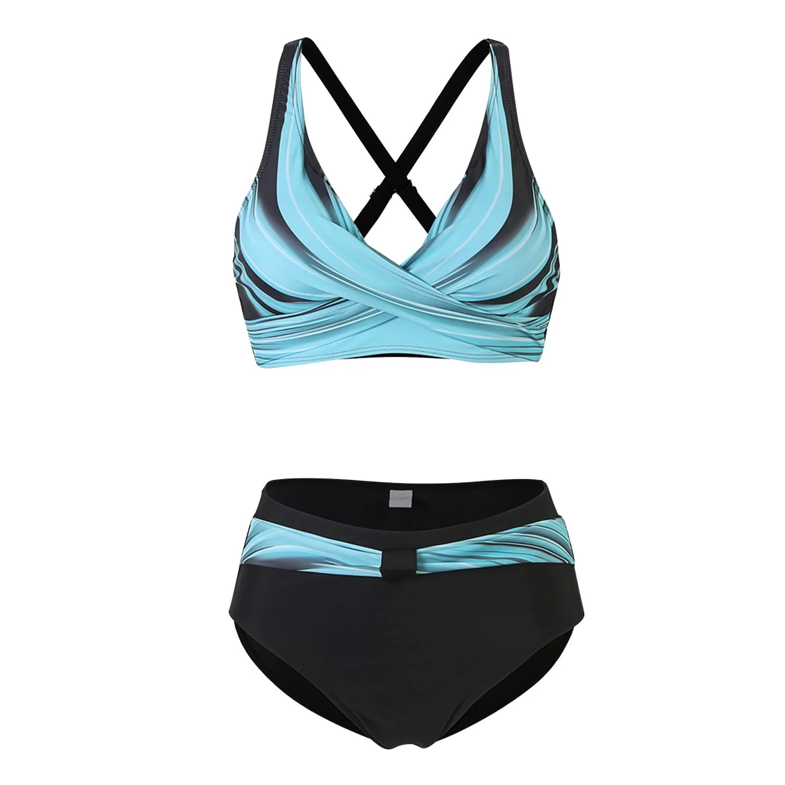 High Waist Two Piece Bikini - Image 2